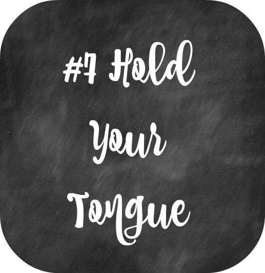 Hold Your Tongue -30 Days to 49…