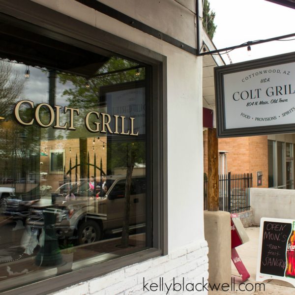 Getting out and about – Colt Grill – Old Town Cottonwood, Arizona