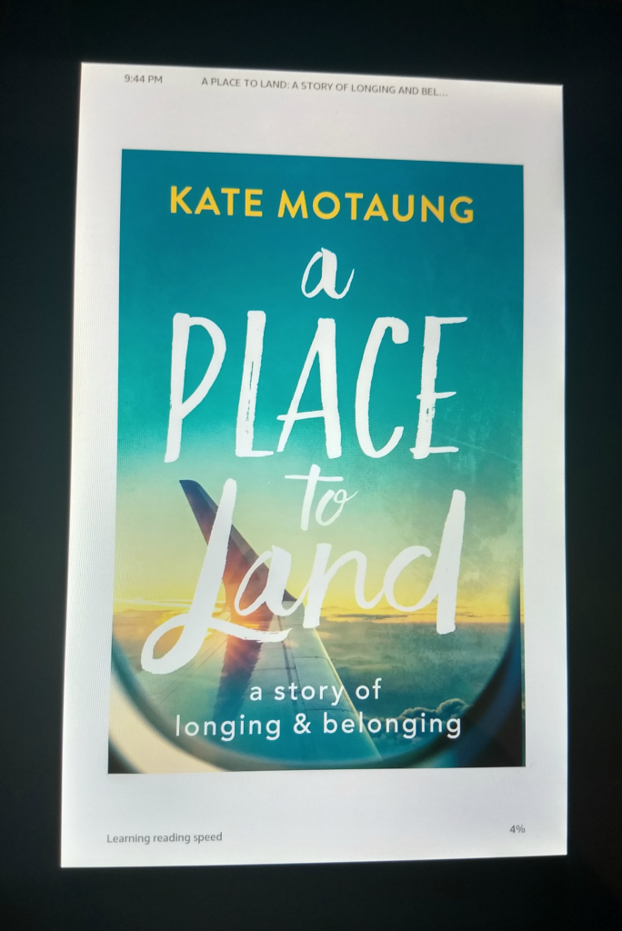 Book Review – A Place to Land by Kate Motaung