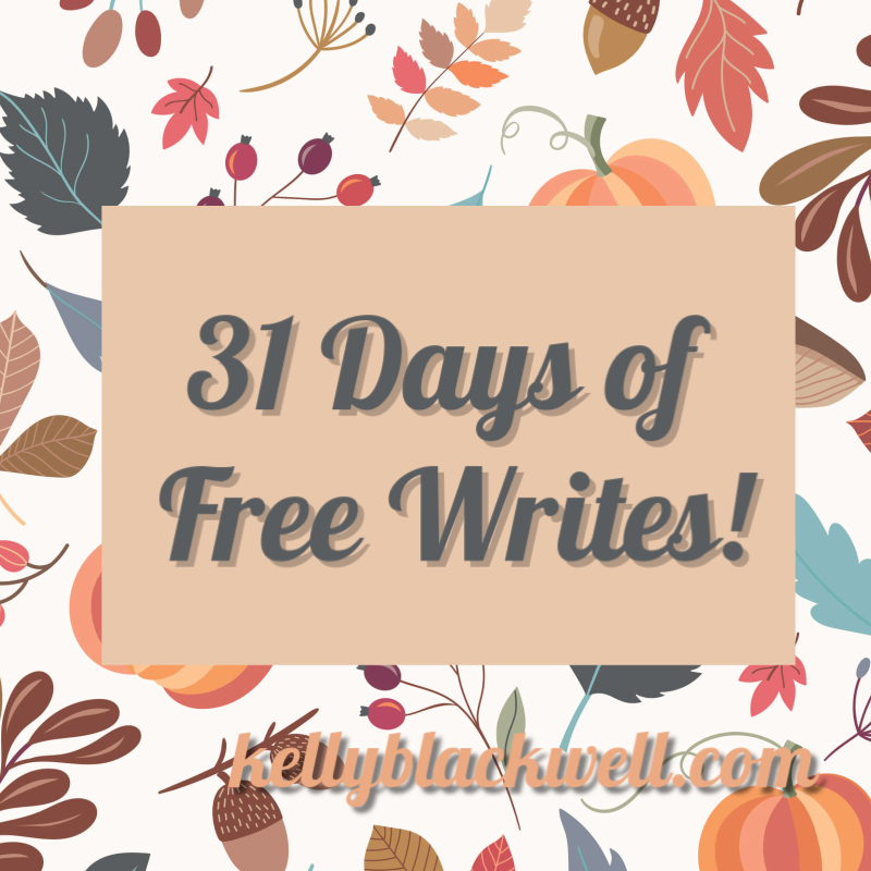 31 Days of 5 Minute Free Writes